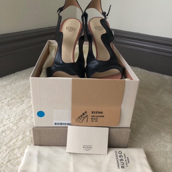 BNIB FRANCESCO RUSSO WAVY SANDAL - Picture 6 of 11